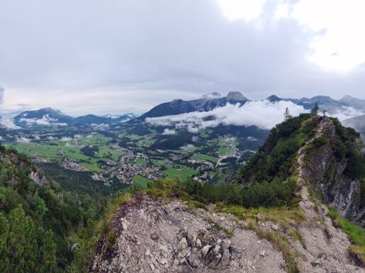 Blick in das Berchtesgadener Land.